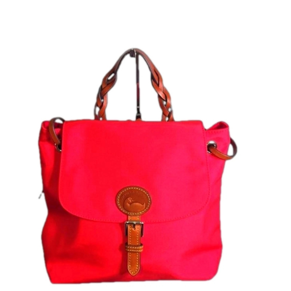 Red Canvas Tote Bag